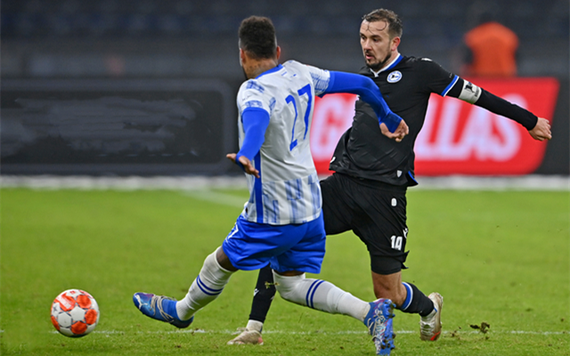  比勒菲尔德状态低迷，客场溃败于柏林赫塔难求一胜