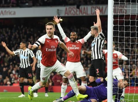  阿森纳青年军爆发四球横扫纽卡斯尔联队